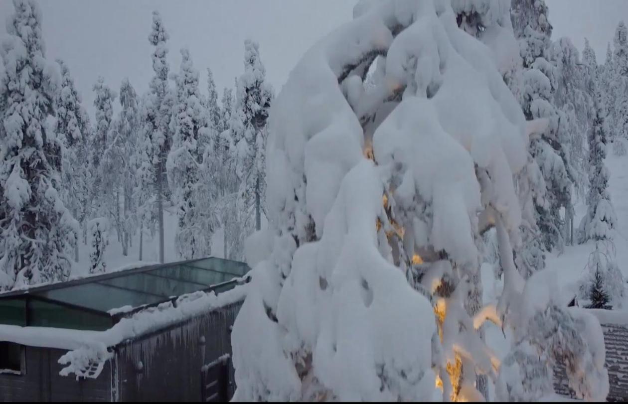 Villa Levi Secret Igloo Revontuli Sirkka Esterno foto